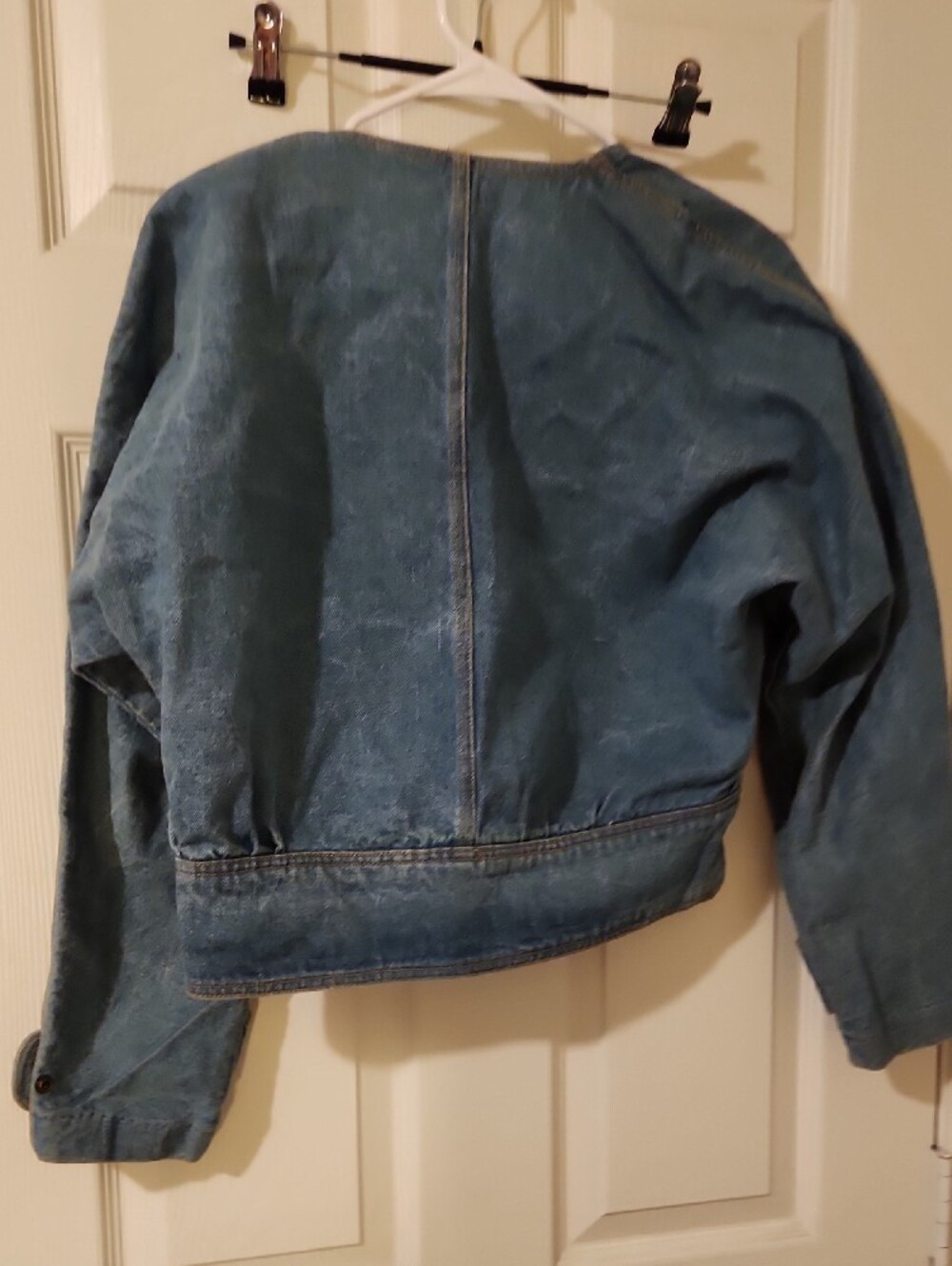 Light Blue Denim Jean Jacket - Women’s - Picture 2 of 10